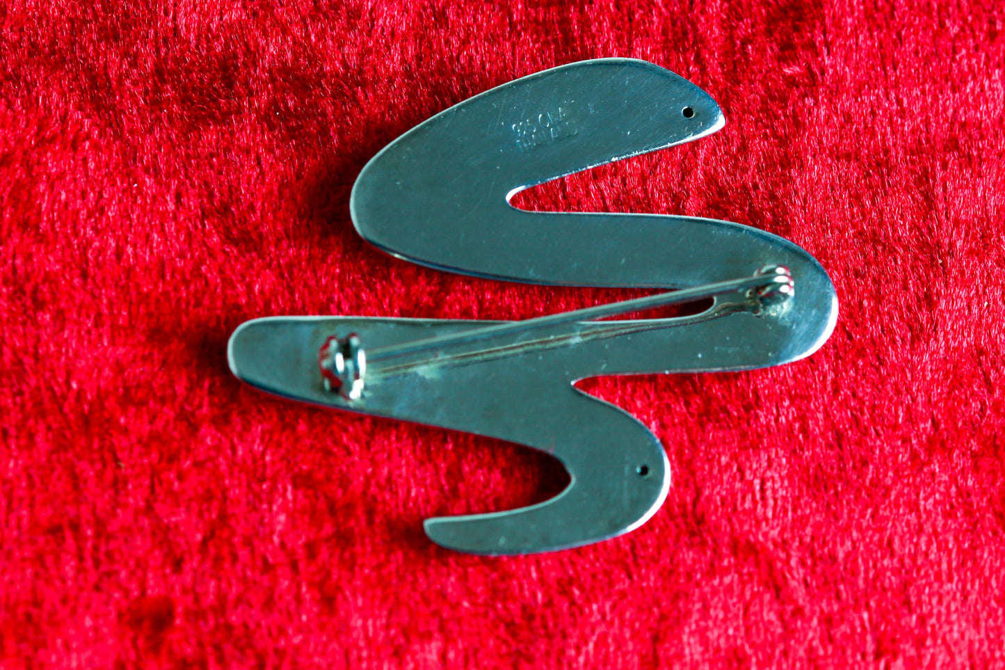Modernist-Silberbrosche aus Thailand