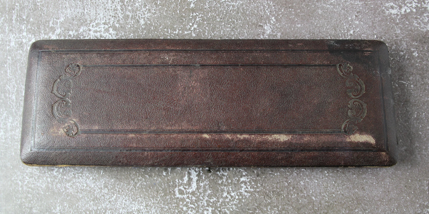 Antikes britisches Fisch-Vorlegebesteck