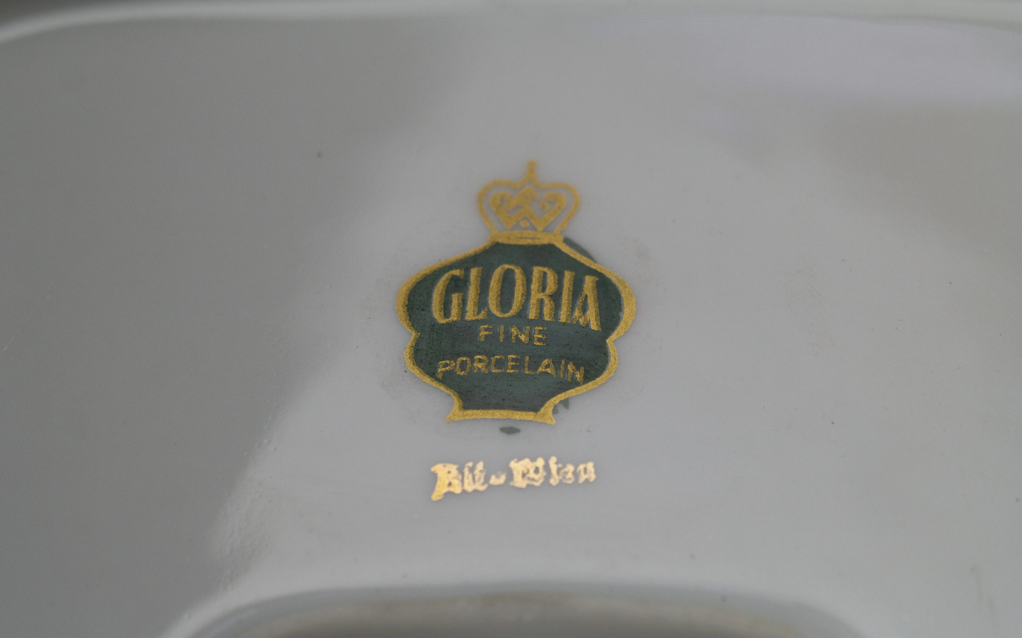 Prunkschale "Bad Pyrmont" von Gloria Fine Porcelain Bavaria