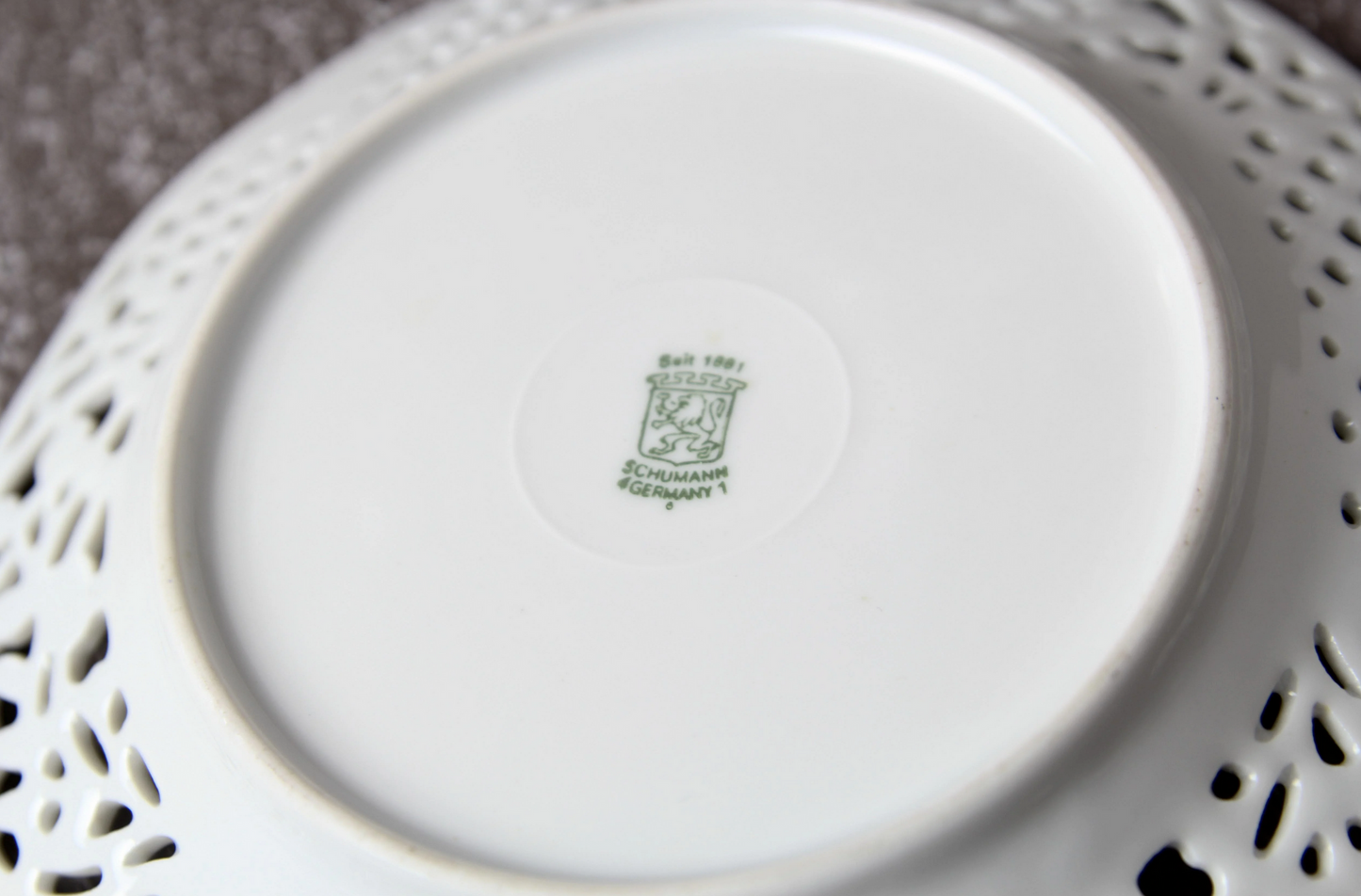 Durchbruchschale Schumann Porzellan
