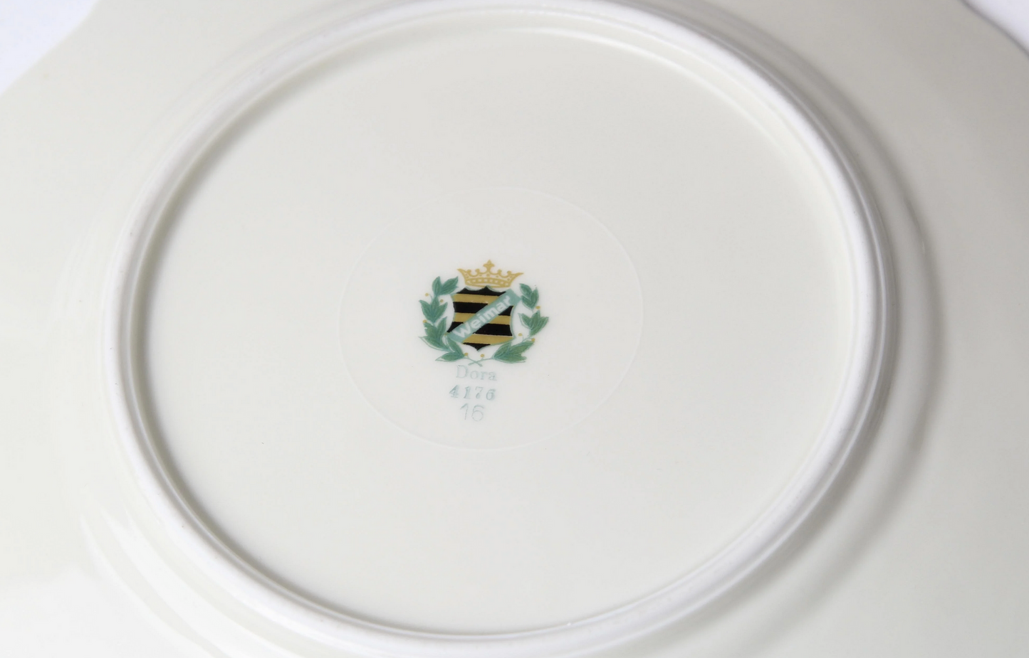 Weimarer Porzellan Sammelteller Dora