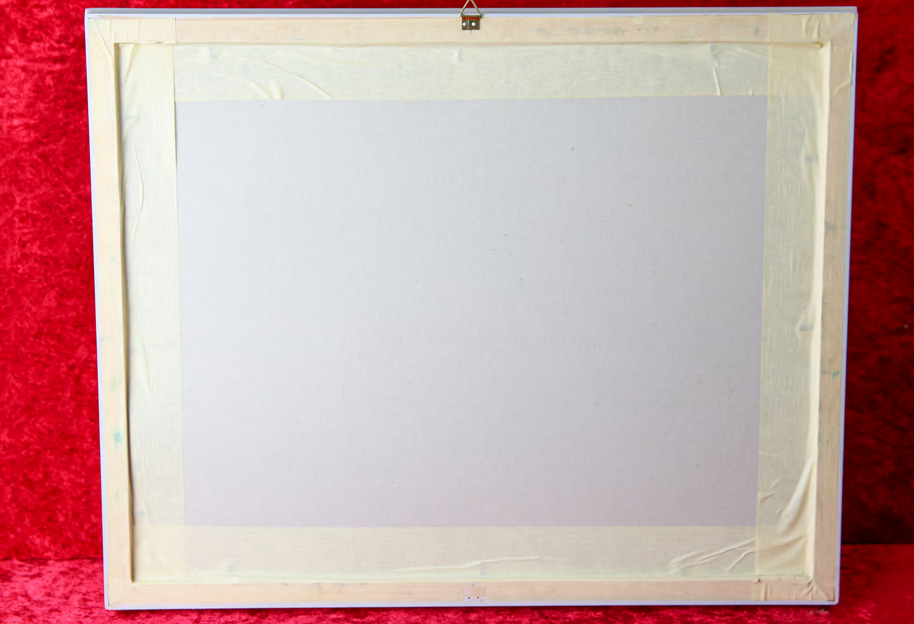 Alois Carigiet, Kunstdruck, Bauernhaus