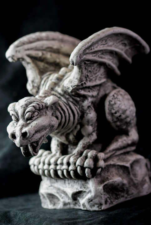 Drachen-Skulptur Fantasy-Statue