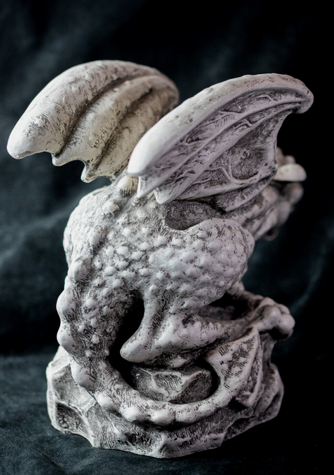 Drachen-Skulptur Fantasy-Statue