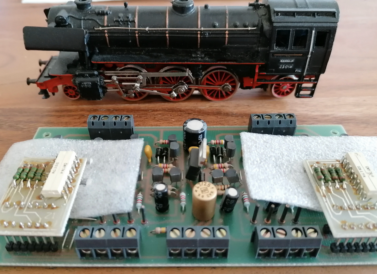 Modellbahn-Modul Gleisbesetztmelder