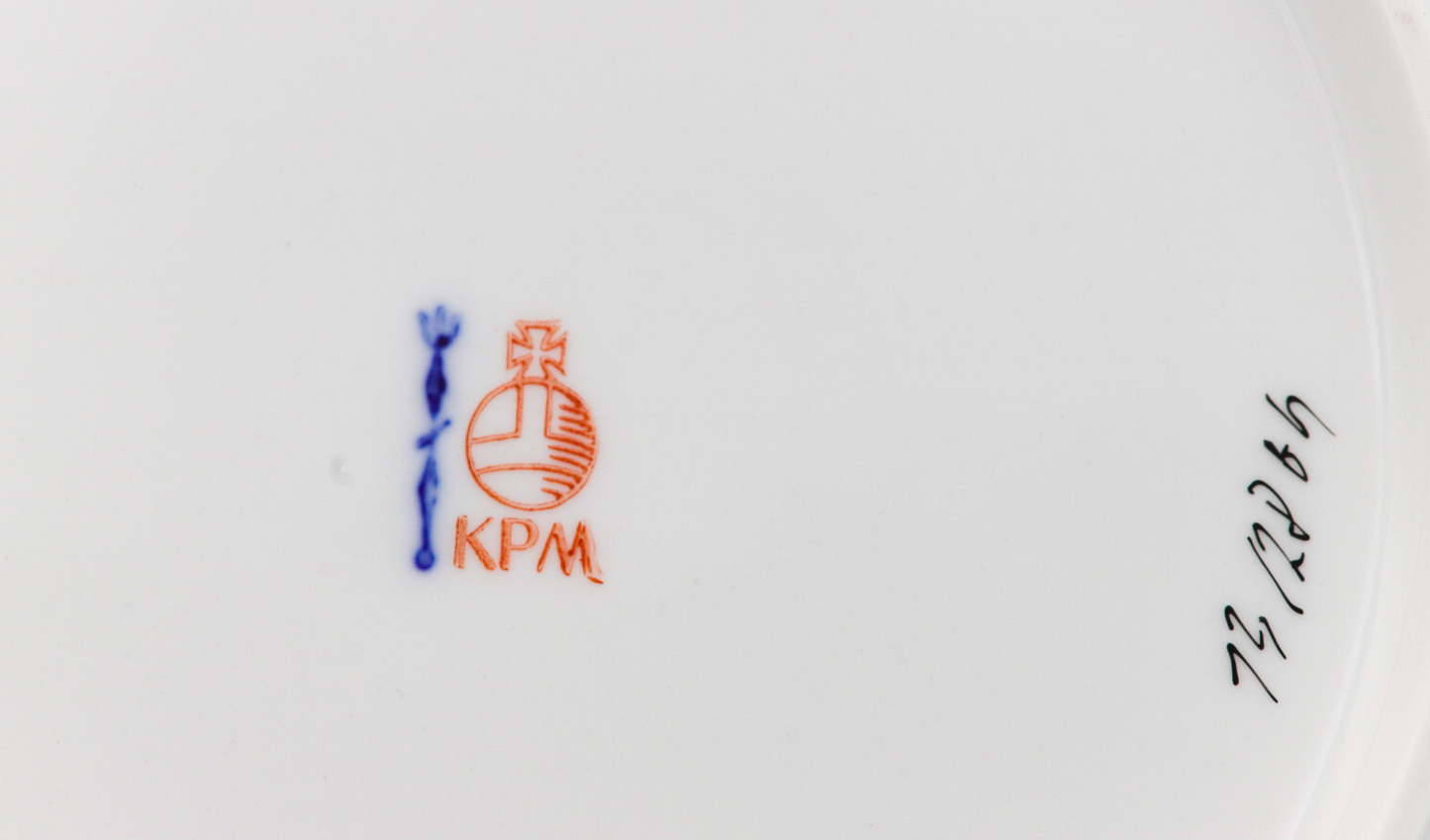 KPM Berlin Rocaille, Kuchenteller