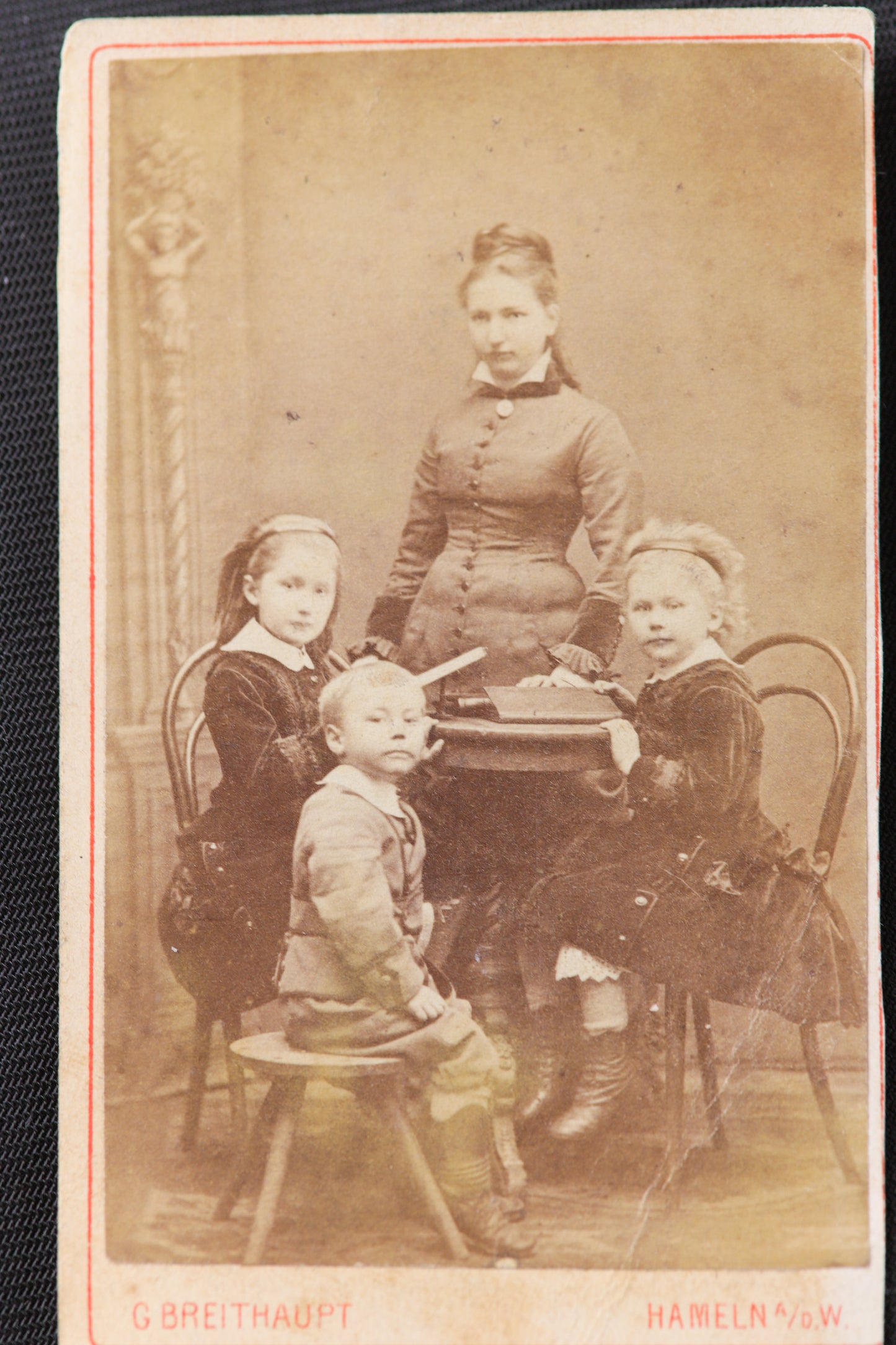 Sammlung historischer Portrait-Fotografien um 1900