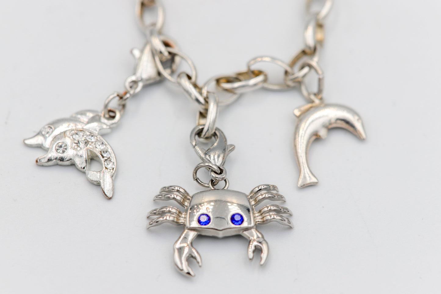 Delfin-Schmucksammlung aus 925er Sterlingsilber