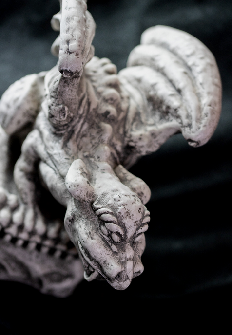 Drachen-Skulptur Fantasy-Statue
