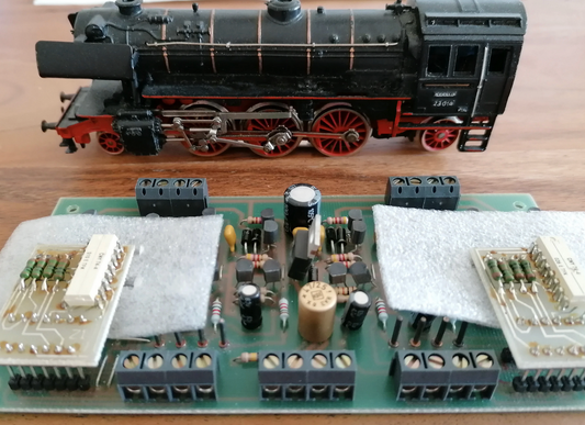 Modellbahn-Modul Gleisbesetztmelder