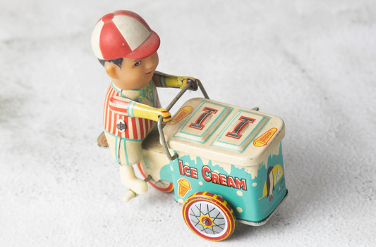 Vintage-Blechspielzeug American Ice Cream