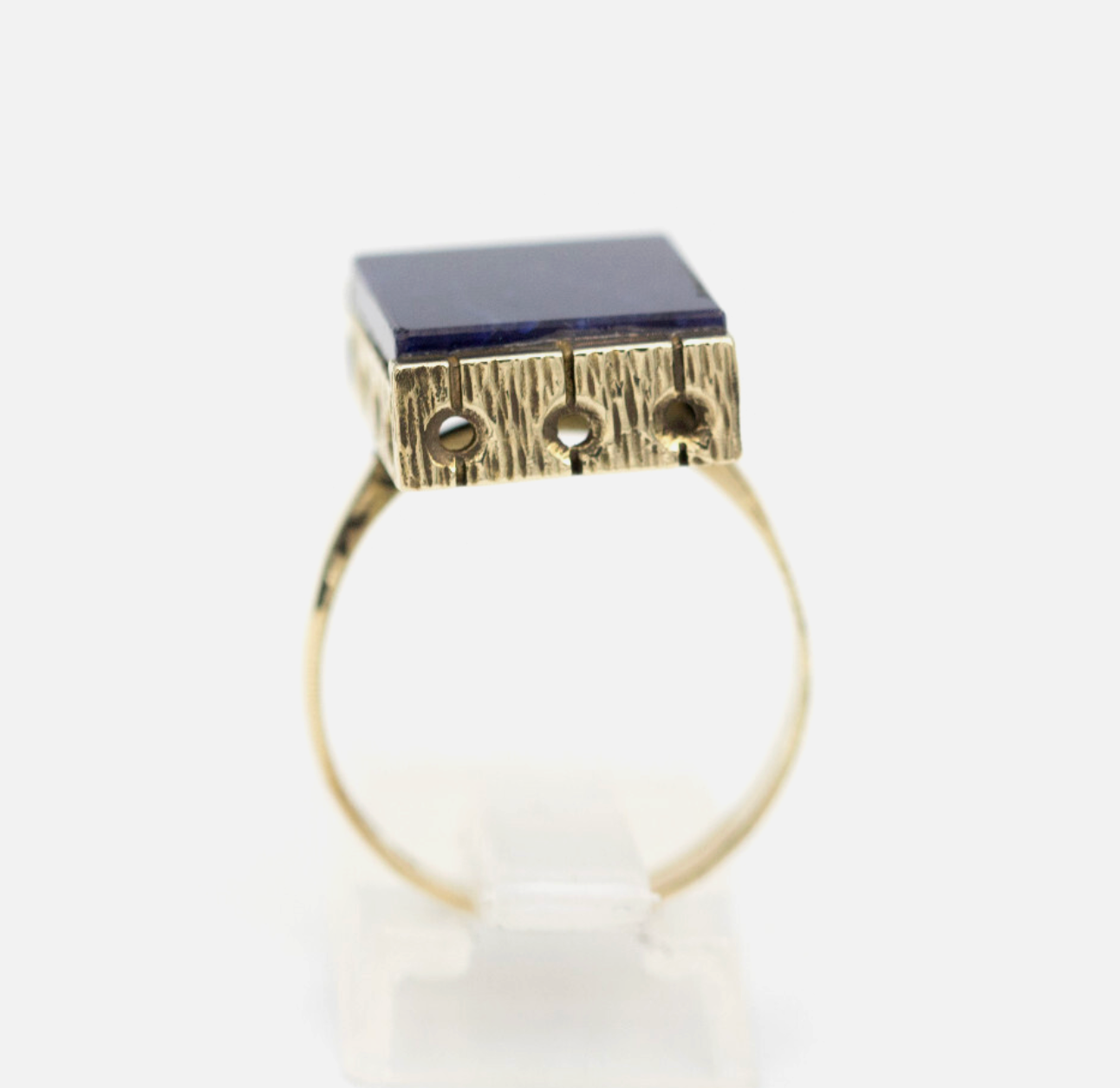 Siegelring aus Gold mit Lapislazuli
