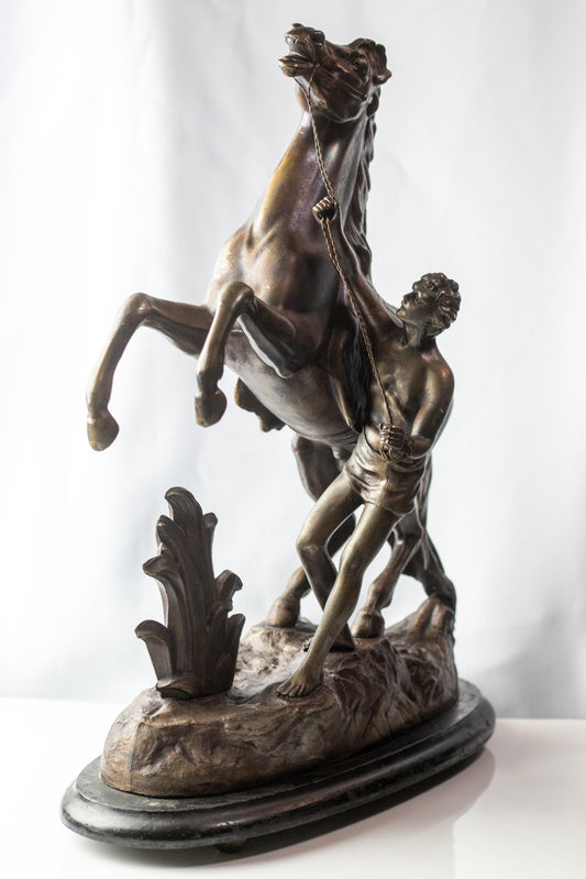 Bronzeguss-Statue Cheval de Marly