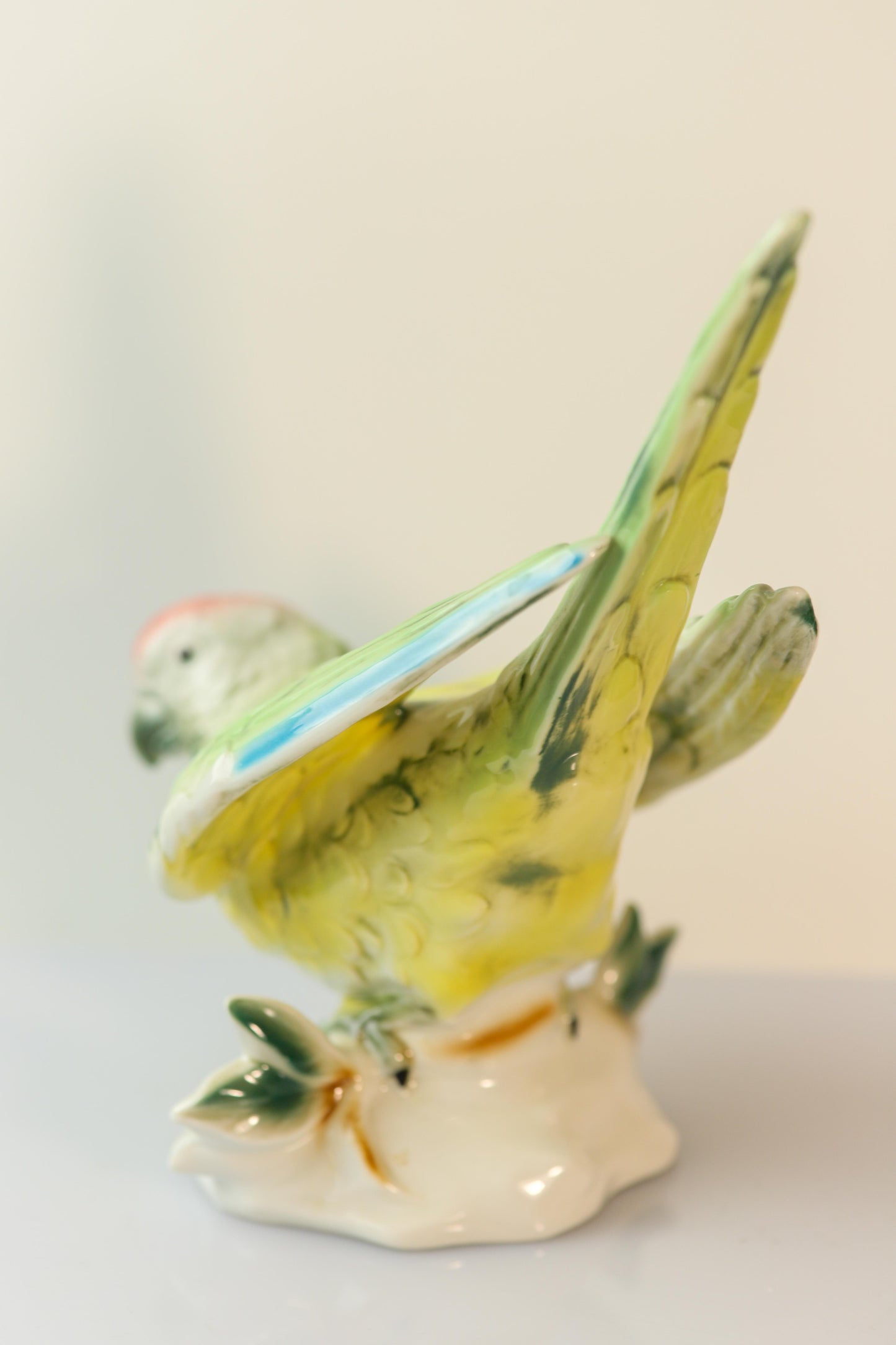 Papagei-Porzellanfigur Wagner & Apel
