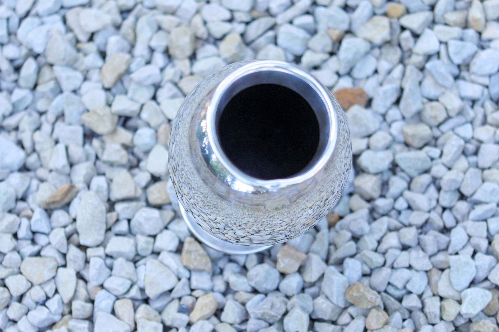 Vintage-Vase aus 835er-Silber