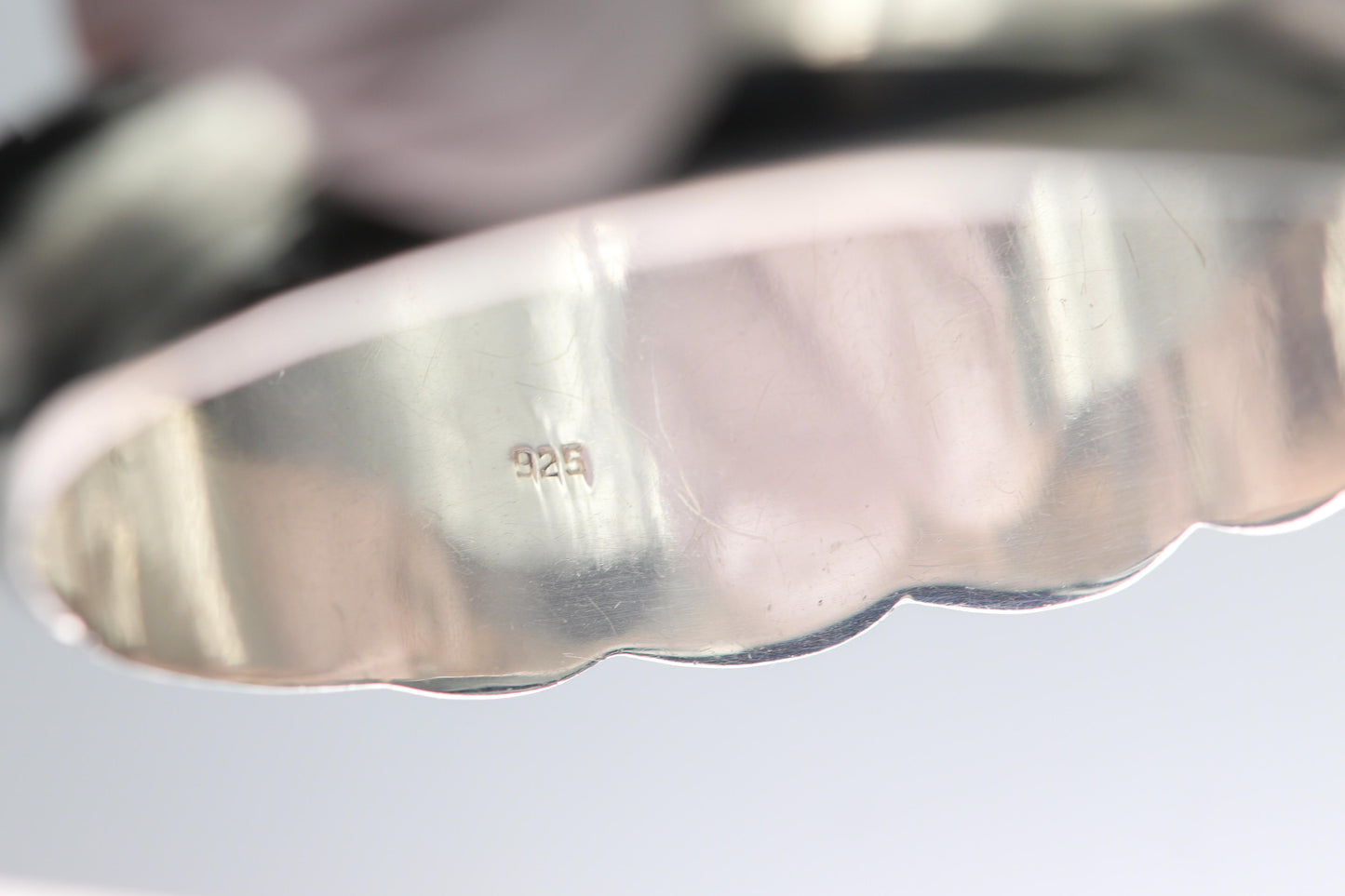 Massiver Silber-Armreif aus Skandinavien