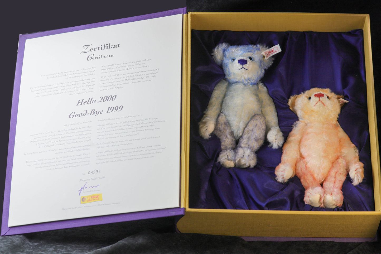 Steiff Millennium Teddys im Buch