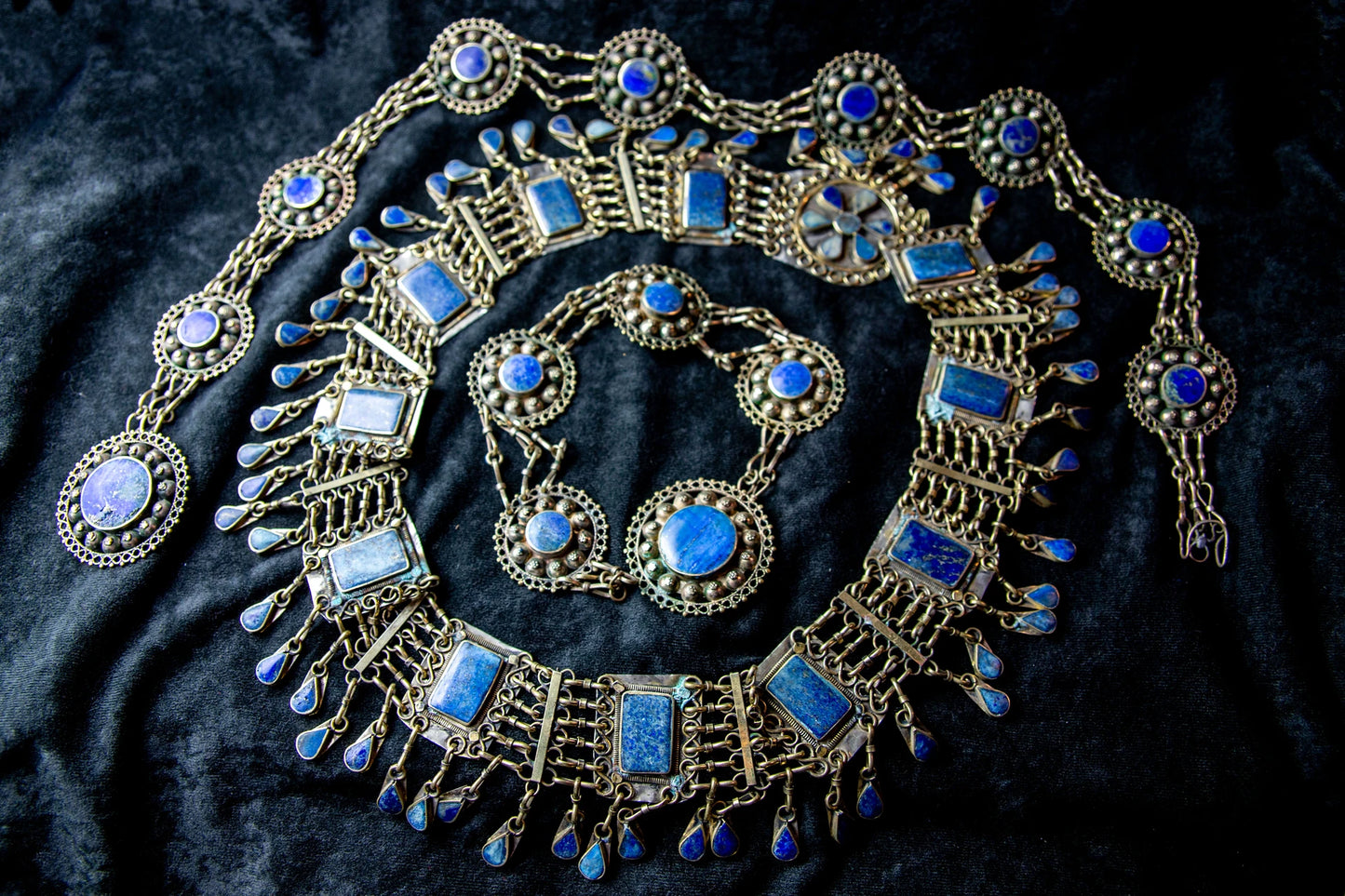 Orientalische Schmuck-Gürtel aus Afghanistan
